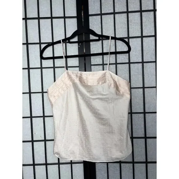 Vintage Coquette Silky Camisole Indulgence Made in USA Y2K Sleepwear - Picture 1 of 7